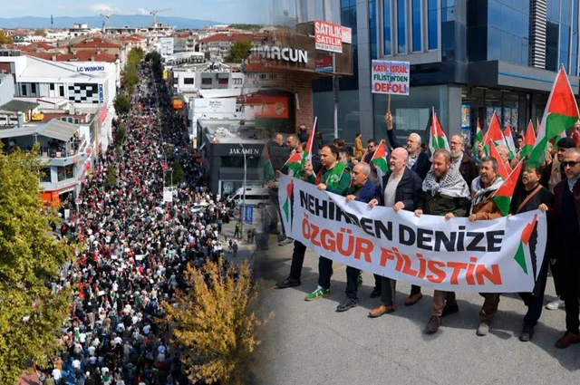 Gazze Konvoyu Sakarya Molası