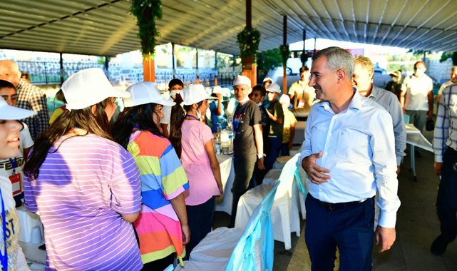 40' a yakın çocuk proje kapsamında kente geldi
