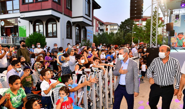 Çocuklar şenlendi!