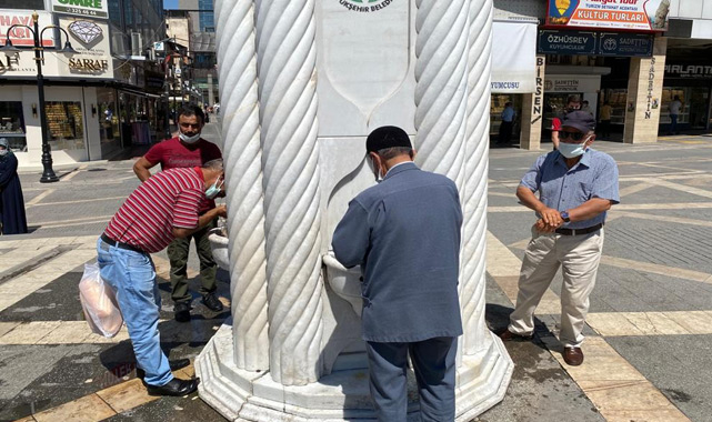 Sıcaktan bunalanlar çareyi böyle buldu