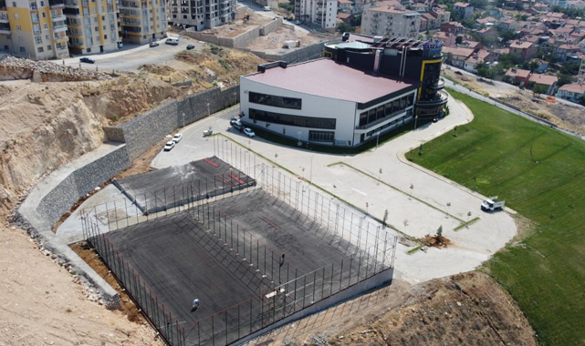 Gençlerin spor alanları artıyor