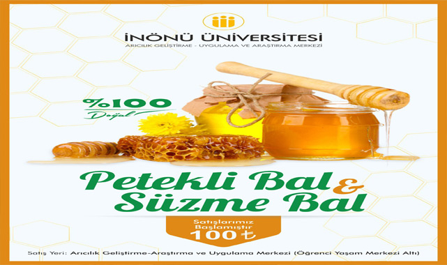 INÜ'den yüzde yüz doğal bal