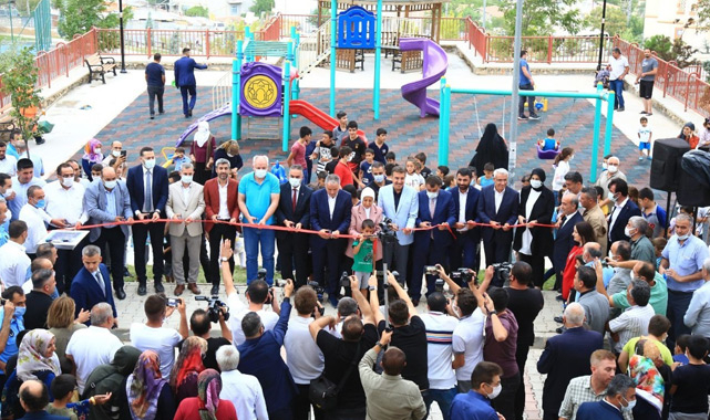 Revize edilen parklar hizmette