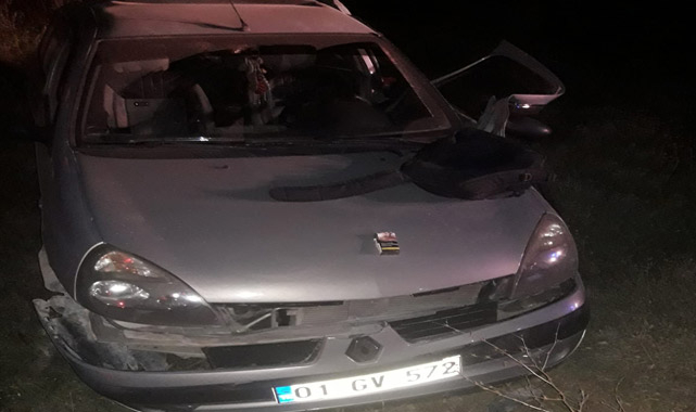 2 otomobil çarpıştı!