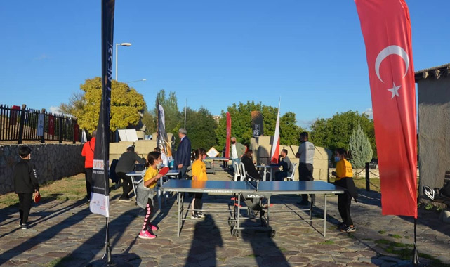 Arslantepe'de spor haftası etkinlikleri
