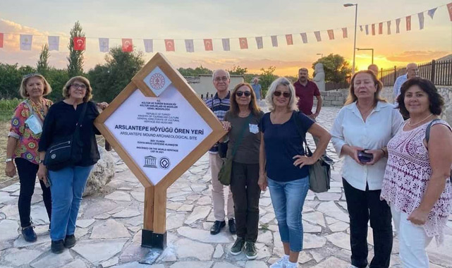 Arslantepe'ye ziyaretçi akını