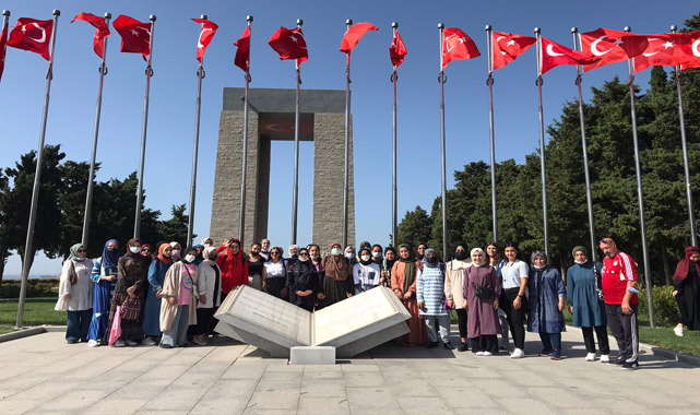 Gençler, tarihe yolculuk yaptılar