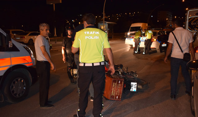 Kaza yapmamak için manevra yaptı ki...