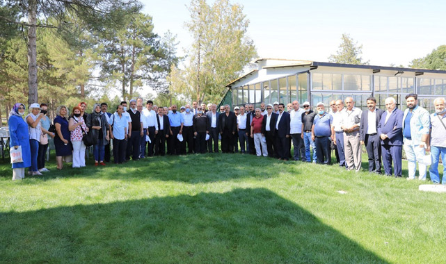 Proje alanları gezildi 