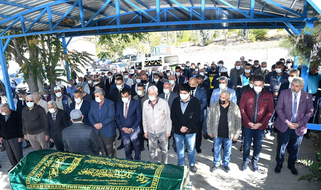 Başkan Gürkan'ın acı günü