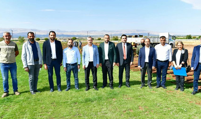 Çınar: “2021’de 25 bin metrekare rulo çim ürettik”