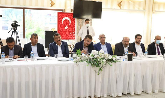 İlçedeki sulama suyu projeleri ele alındı