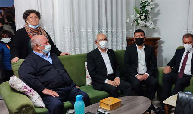 Kılıçdaroğlu'ndan taziye ziyareti
