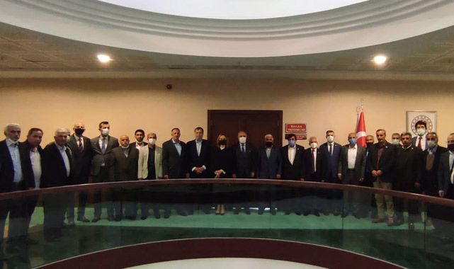 Malatyalı muhtarlar sorunları Ankara'ya taşıdı 