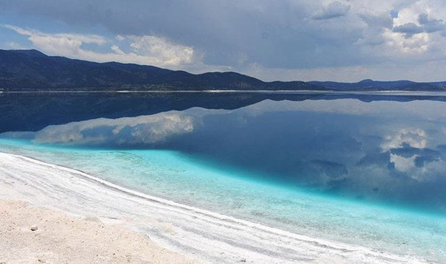NASA'dan dikkati çeken Salda Gölü paylaşımı