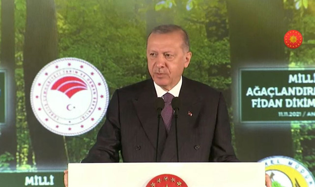 Erdoğan: Tarihin en büyük seferberliğini yürütüyoruz