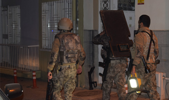 Hareketli dakikalar: Polis bölgeyi ablukaya aldı!