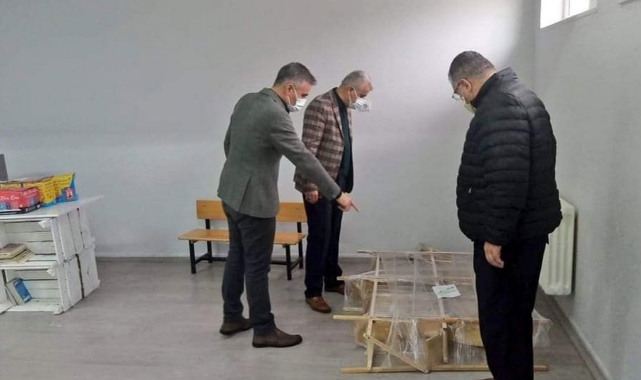 İlçede kütüphanesiz okul kalmayacak