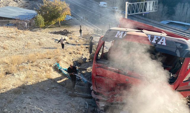 Malatya'da kaçış rampası olası bir faciayı önledi