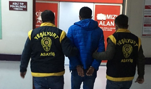 Malatya'da market gaspçısı yakalandı
