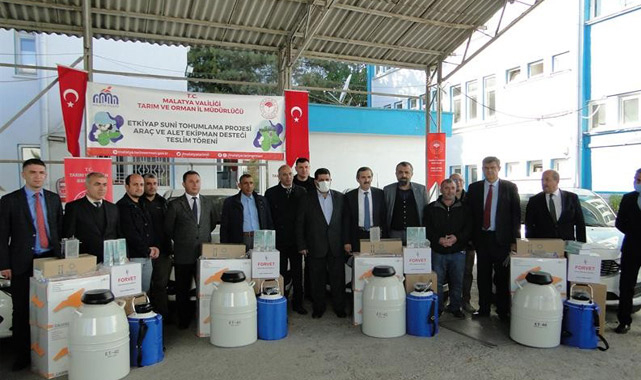 Malatya'daki yetiştiricilere ücretsiz hizmet