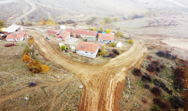 Çamurlu Mahallesine 5 kilometrelik yeni imar yolu