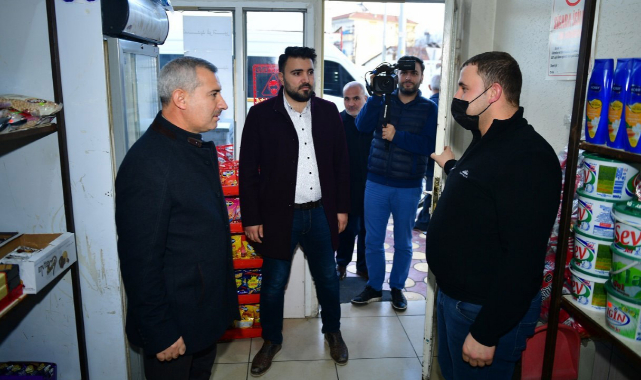 Çınar: “Esnaflarımızla bir araya gelip istişare ediyoruz”