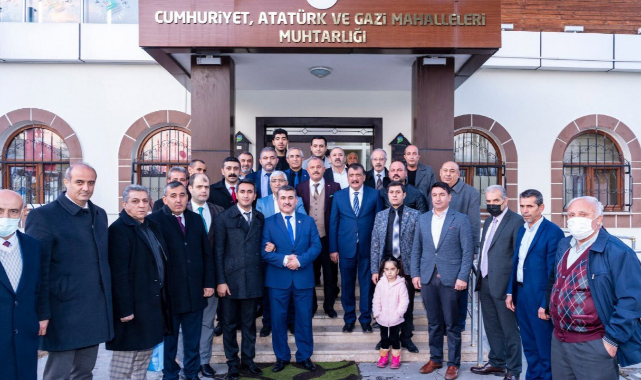 Gürkan: Muhtarlarımızın önlerindeki engelleri aşacağız!
