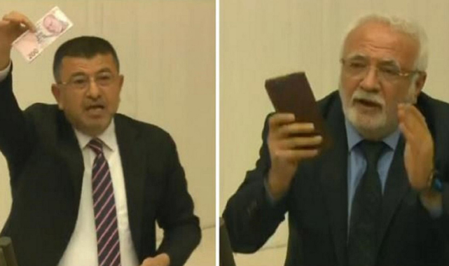TBMM'de cüzdan polemiği