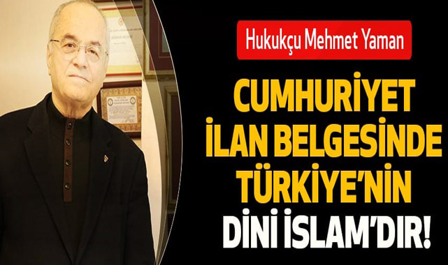 Adalet Platformu: 'Devletin Dini İslam'dır' 