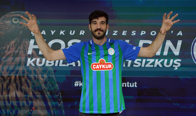 Kubilay Kanatsızkuş Rize'ye uçtu