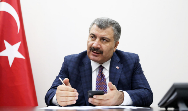 Sağlık Bakanı Koca haftalık vaka haritasını açıkladı