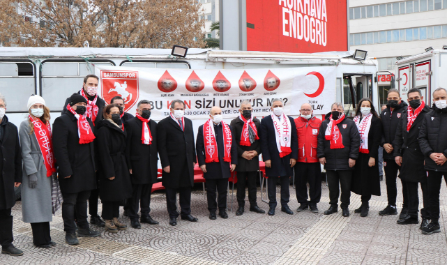 Türk futbol tarihinin kara gününde hedef 1965 ünite kan bağışı!