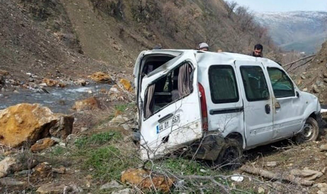 Doğanyol'da feci kaza: Şehidin babası can verdi
