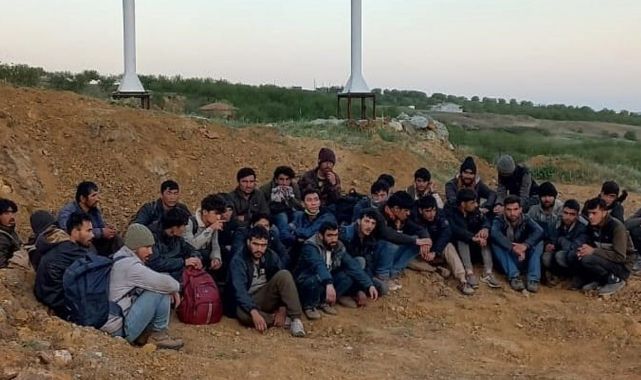 Malatya'da 32 düzensiz göçmen yakalandı