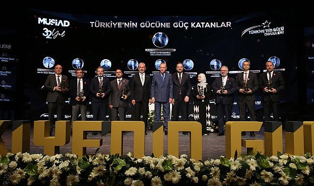 MÜSİAD Türkiye'nin Gücü Ödülleri sahiplerini buldu!