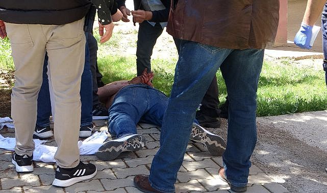 Öfkeli adam kezzapla kendine zarar vermek istedi