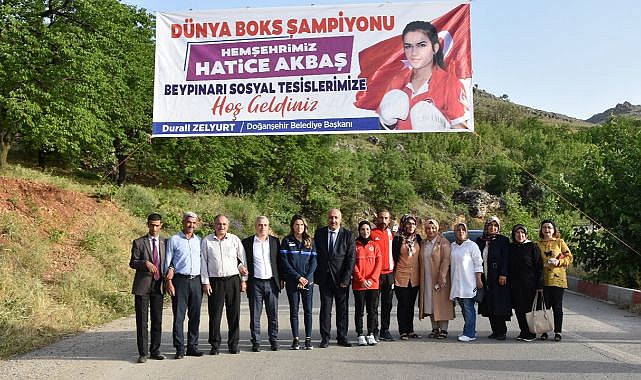 Akbaş'a Doğanşehir'de coşkulu karşılama!