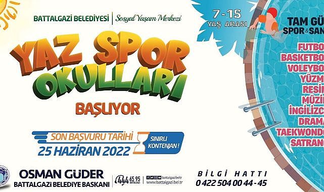 Çocuklar yaz ayını verimli geçirecek