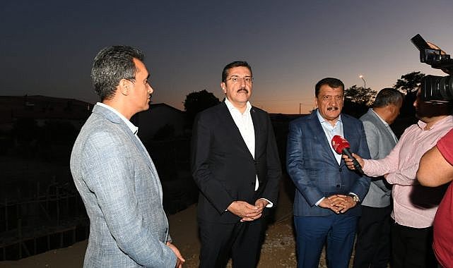 Gürkan: Spor salonunun inşaatı yükseliyor