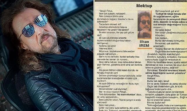 İlhan İrem'in Fetullah Gülen mektubu!