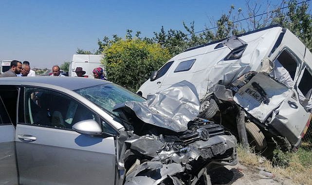 Malatya - Adıyaman karayolunda feci kaza!