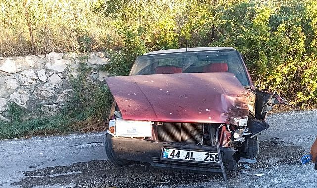 Orduzu'da feci kaza!