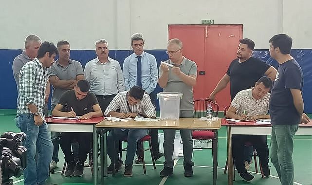 Okullardaki temizlik görevlileri için kura çekildi