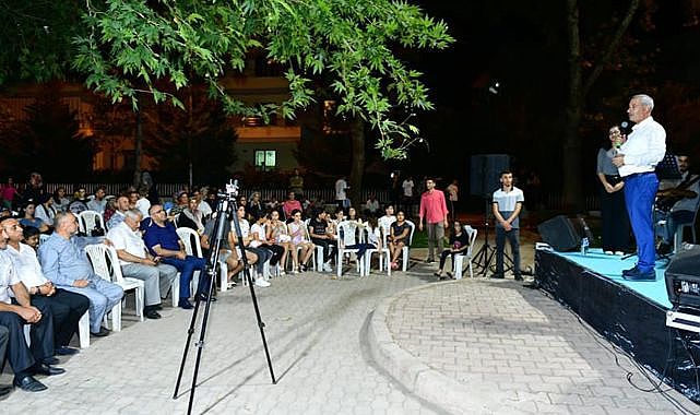 Yeşilyurt’ta yaz akşamları daha hareketli