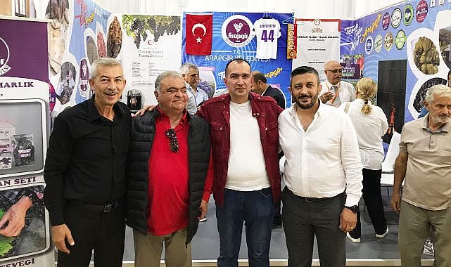 Arapgir Belediyesi standı yoğun ilgi gördü