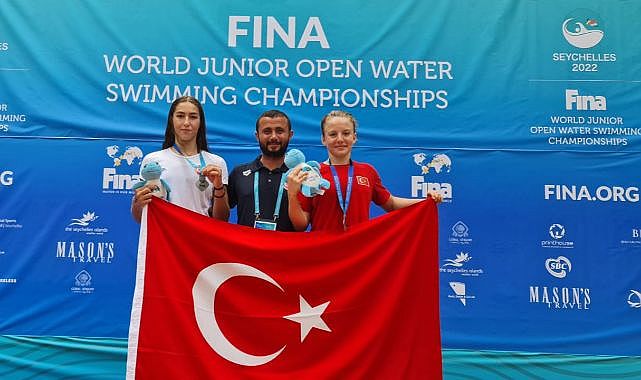Milli yüzücülerden dünya ikinciliği
