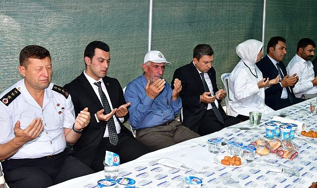 Malatyalı şehit için eller semaya kalktı