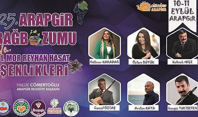 Üzüm ve reyhan şenliklerine davetlisiniz!