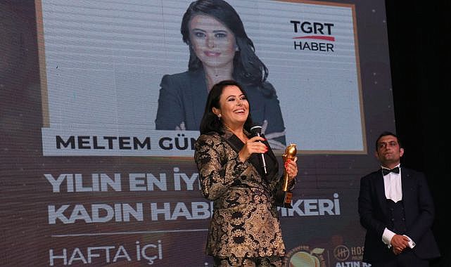 Yılın En İyi Kadın Haber Spikeri Meltem Günay oldu